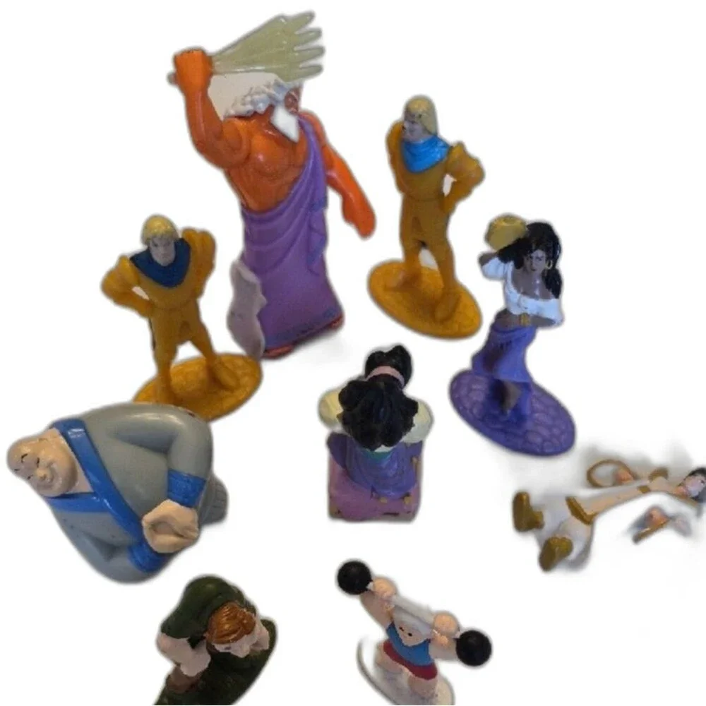 Vintage 1996 1997 McDonald's Disney Hercules & Aladdin Mini Figures Lot
